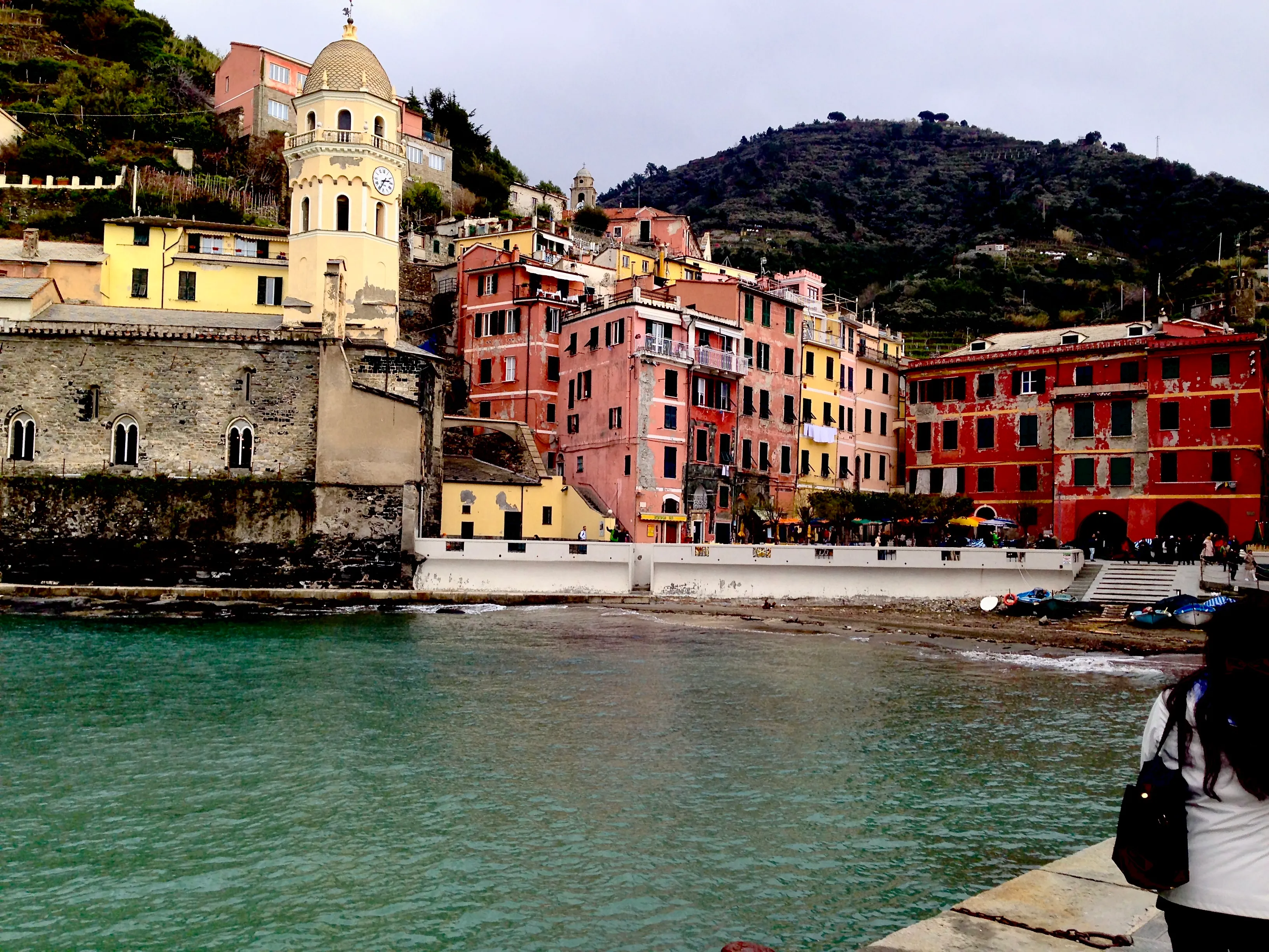 Cinque Terre in the rain